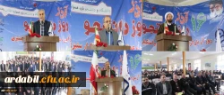 برگزاری مراسم بزرگداشت روز دانشجو با حضور پرشور دانشجومعلمان، اساتید، مسئولان دانشگاه فرهنگیان استان، فرماندار و روسای ادارات شهرستان نیر 2