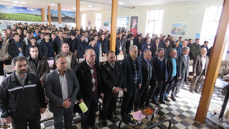 برگزاری مراسم بزرگداشت روز دانشجو با حضور پرشور دانشجومعلمان، اساتید، مسئولان دانشگاه فرهنگیان استان، فرماندار و روسای ادارات شهرستان نیر 3