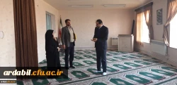 بازدید مسئولین طرح و برنامه و بودجه سازمان مرکزی از پردیس بنت الهدی صدر 5