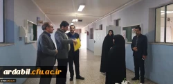 بازدید مسئولین طرح و برنامه و بودجه سازمان مرکزی از پردیس بنت الهدی صدر 6