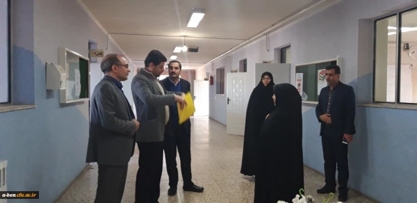 بازدید مسئولین طرح و برنامه و بودجه سازمان مرکزی از پردیس بنت الهدی صدر 6