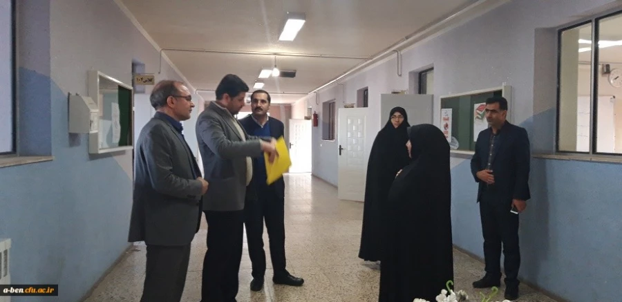 بازدید مسئولین طرح و برنامه و بودجه سازمان مرکزی از پردیس بنت الهدی صدر 6