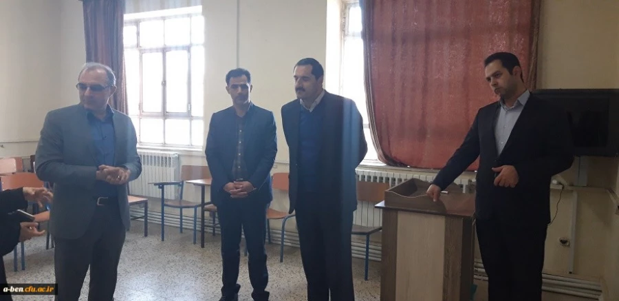 بازدید مسئولین طرح و برنامه و بودجه سازمان مرکزی از پردیس بنت الهدی صدر 7