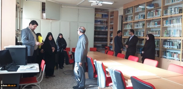 بازدید مسئولین طرح و برنامه و بودجه سازمان مرکزی از پردیس بنت الهدی صدر 8