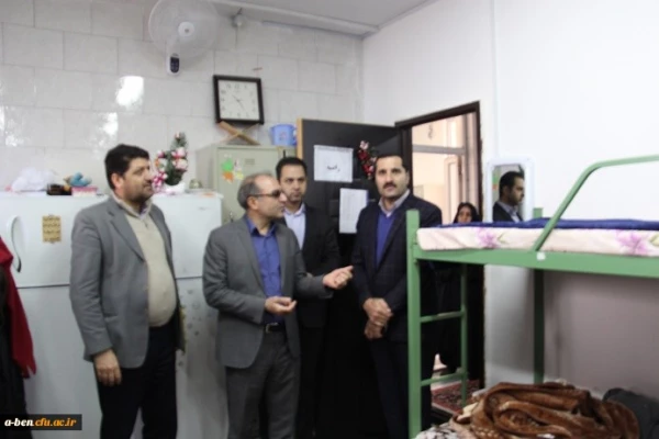 بازدید مسئولین طرح و برنامه و بودجه سازمان مرکزی از پردیس بنت الهدی صدر 9