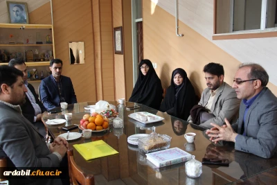 بازدید مسئولین طرح و برنامه و بودجه سازمان مرکزی از پردیس بنت الهدی صدر