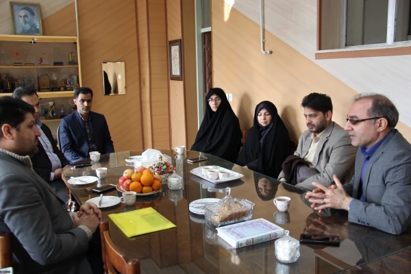 بازدید مسئولین طرح و برنامه و بودجه سازمان مرکزی از پردیس بنت الهدی صدر 2