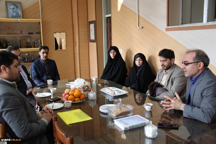 بازدید مسئولین طرح و برنامه و بودجه سازمان مرکزی از پردیس بنت الهدی صدر 2