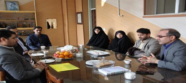 بازدید کارشناسان طرح و برنامه سازمان مرکزی دانشگاه فرهنگیان از دانشگاه فرهنگیان استان اردبیل  2