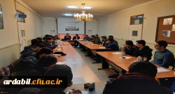 برگزاری جلسه توجیهی، آموزشی دانشجومعلمان رشته راهنمایی و مشاوره مرکز آزادگان نیر
 2