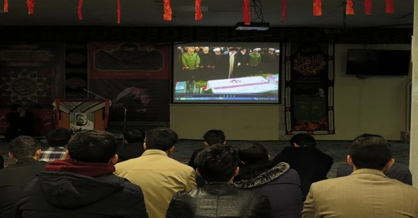 مراسم عزاداری ایام شهادت حضرت فاطمه زهرا (س)، بزرگداشت یاد و خاطره سردار دل ها شهید قاسم سلیمانی و شهدای حادثه هوایی 2