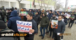 حضور دانشگاهیان دانشگاه فرهنگیان استان اردبیل در راهپیمایی ۲۲ بهمن 3