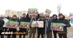 حضور دانشگاهیان دانشگاه فرهنگیان استان اردبیل در راهپیمایی ۲۲ بهمن 6