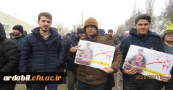 حضور دانشگاهیان دانشگاه فرهنگیان استان اردبیل در راهپیمایی ۲۲ بهمن 8