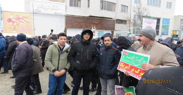 حضور دانشگاهیان دانشگاه فرهنگیان استان اردبیل در راهپیمایی ۲۲ بهمن 10