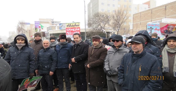 حضور دانشگاهیان دانشگاه فرهنگیان استان اردبیل در راهپیمایی ۲۲ بهمن 11