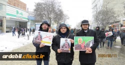 حضور دانشگاهیان دانشگاه فرهنگیان استان اردبیل در راهپیمایی ۲۲ بهمن 12