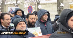 حضور دانشگاهیان دانشگاه فرهنگیان استان اردبیل در راهپیمایی ۲۲ بهمن 15
