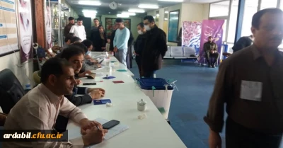 حضور پر شور دانشجومعلمان دانشگاه فرهنگیان استان اردبیل در انتخابات مجلس شورای اسلامی در شعبه اخذ رای پردیس علامه طباطبایی به روایت تصویر
