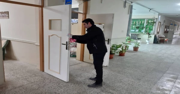  ضدعفونی و گندزدایی سراهای دانشجویی وساختمان های آموزشی واداری دانشگاه فرهنگیان استان اردبیل
 2