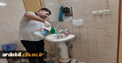  ضدعفونی و گندزدایی سراهای دانشجویی وساختمان های آموزشی واداری دانشگاه فرهنگیان استان اردبیل
 2