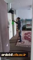  ضدعفونی و گندزدایی سراهای دانشجویی وساختمان های آموزشی واداری دانشگاه فرهنگیان استان اردبیل
 2