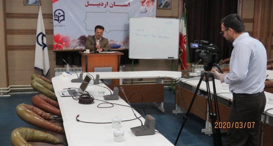 آغاز کلاس های مجازی دانشگاه فرهنگیان استان اردبیل 4
