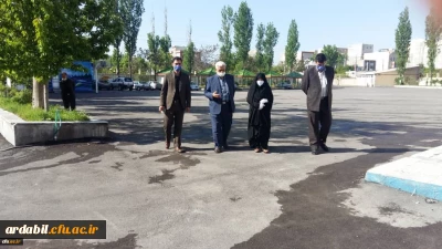 بازدید معاون هماهنگی مدیریت امور پردیس های استان از پردیس بنت الهدی صدر
