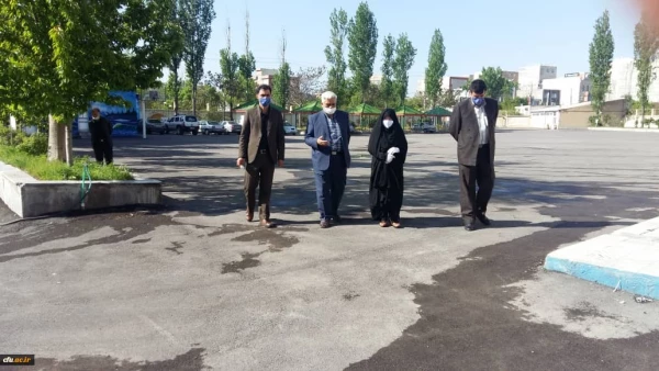 بازدید معاون هماهنگی مدیریت امور پردیس های استان از پردیس بنت الهدی صدر
 2