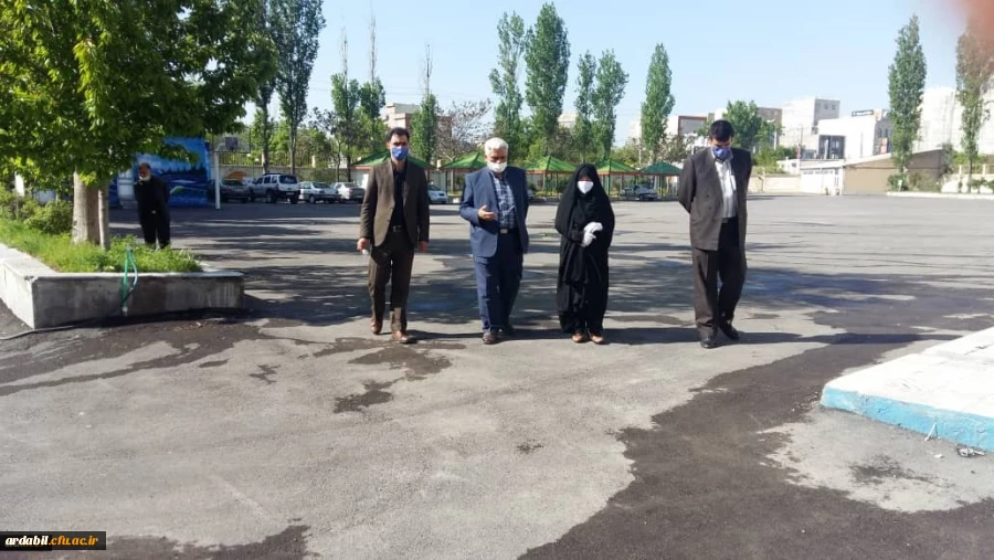 بازدید معاون هماهنگی مدیریت امور پردیس های استان از پردیس بنت الهدی صدر
 2