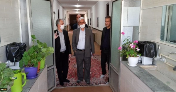 بازدید معاون هماهنگی مدیریت امور پردیس های استان از مرکز آموزش عالی آزادگان نیر
 2