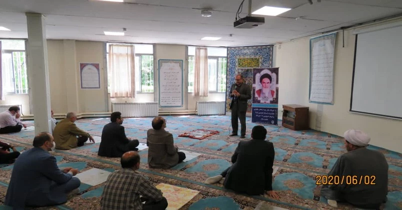 مراسم گرامیداشت یاد و خاطره بنیانگذار کبیر انقلاب اسلامی و شهدای قیام خونین 15 خرداد 2