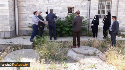 بازدید مسئولین مدیریت امور پردیس های استان از پردیس بنت الهدی صدر