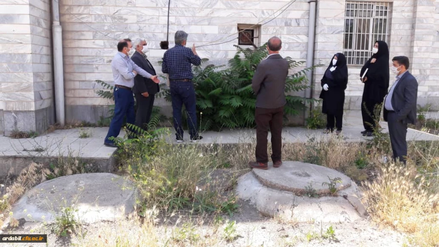 بازدید مسئولین مدیریت امور پردیس های استان از پردیس بنت الهدی صدر