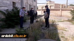 بازدید مسئولین مدیریت امور پردیس های استان از پردیس بنت الهدی صدر