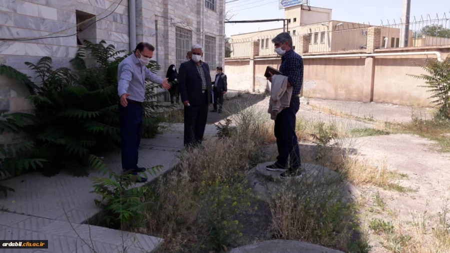 بازدید مسئولین مدیریت امور پردیس های استان از پردیس بنت الهدی صدر