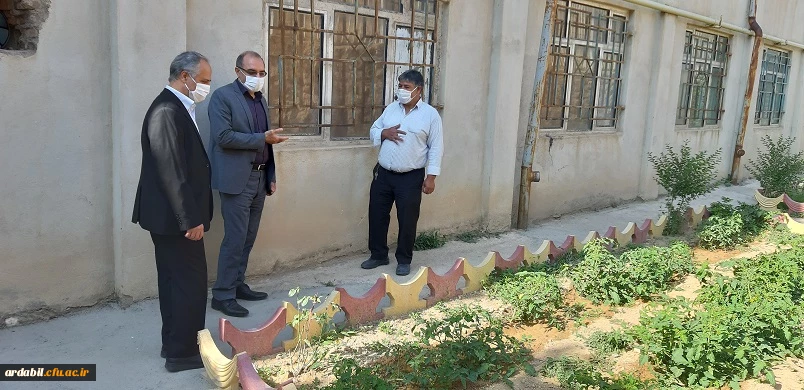 بازدید سرپرست مدیریت امور پردیس های استان اردبیل از مرکز آموزش عالی آزادگان نیر 2