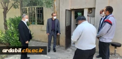 بازدید سرپرست مدیریت امور پردیس های استان اردبیل از مرکز آموزش عالی آزادگان نیر 4