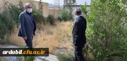بازدید سرپرست مدیریت امور پردیس های استان اردبیل از مرکز آموزش عالی آزادگان نیر 6