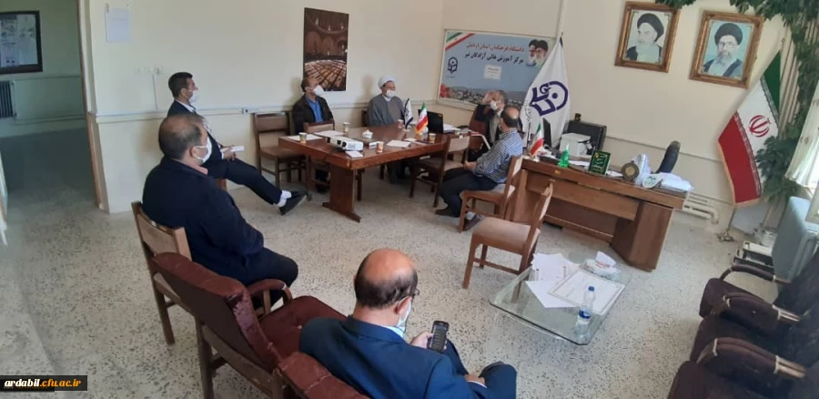 دیدار صمیمی مسئول نمایندگی نهاد مقام معظم رهبری در دانشگاه فرهنگیان استان اردبیل از مرکز آموزش عالی آزادگان نیر 2