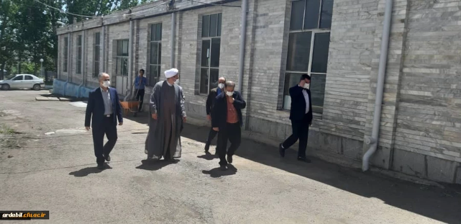 دیدار صمیمی مسئول نمایندگی نهاد مقام معظم رهبری در دانشگاه فرهنگیان استان اردبیل از مرکز آموزش عالی آزادگان نیر 6