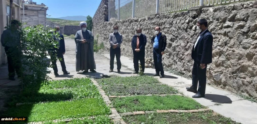 دیدار صمیمی مسئول نمایندگی نهاد مقام معظم رهبری در دانشگاه فرهنگیان استان اردبیل از مرکز آموزش عالی آزادگان نیر 7