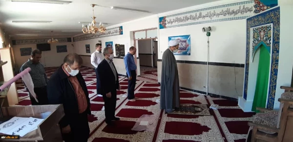 دیدار صمیمی مسئول نمایندگی نهاد مقام معظم رهبری در دانشگاه فرهنگیان استان اردبیل از مرکز آموزش عالی آزادگان نیر 9