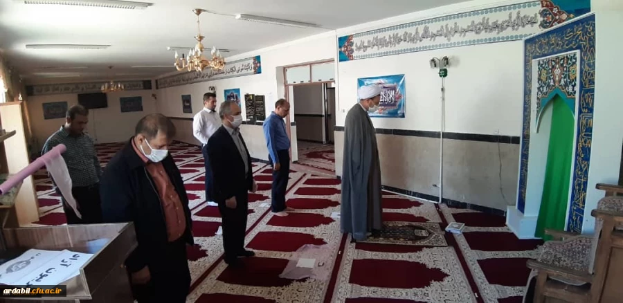 دیدار صمیمی مسئول نمایندگی نهاد مقام معظم رهبری در دانشگاه فرهنگیان استان اردبیل از مرکز آموزش عالی آزادگان نیر 9