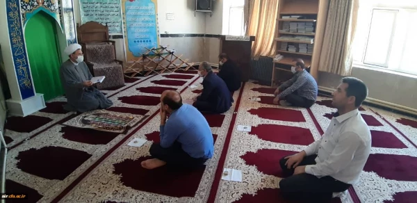 دیدار صمیمی مسئول نمایندگی نهاد مقام معظم رهبری در دانشگاه فرهنگیان استان اردبیل از مرکز آموزش عالی آزادگان نیر 10