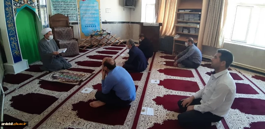 دیدار صمیمی مسئول نمایندگی نهاد مقام معظم رهبری در دانشگاه فرهنگیان استان اردبیل از مرکز آموزش عالی آزادگان نیر 10