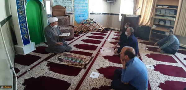 دیدار صمیمی مسئول نمایندگی نهاد مقام معظم رهبری در دانشگاه فرهنگیان استان اردبیل از مرکز آموزش عالی آزادگان نیر 11