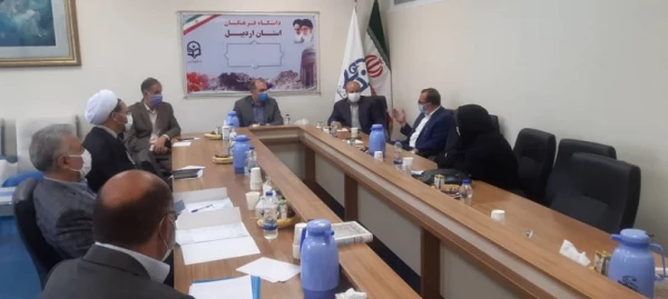 چهارمین جلسه هیئت مدیره بنیاد خیرین حامی دانشگاه فرهنگیان استان اردبیل
 2