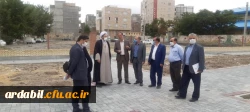 بازدید شهردار اردبیل از پروژه در حال احداث پردیس علامه طباطبایی دانشگاه فرهنگیان استان اردبیل 2