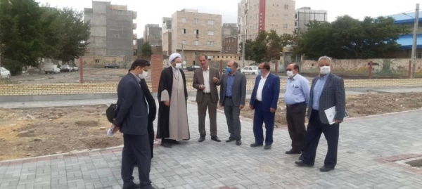 بازدید شهردار اردبیل از پروژه در حال احداث پردیس علامه طباطبایی دانشگاه فرهنگیان استان اردبیل 2